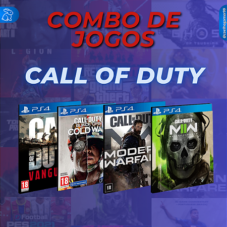 COMBO CALL OF DUTY Primaria  - PS4 ou PS5 PSN MÍDIA DIGITAL