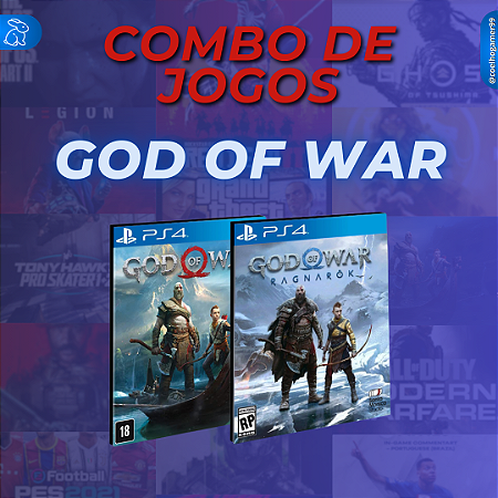 COMBO GOD OF WAR - PS4 - PSN MÍDIA DIGITAL