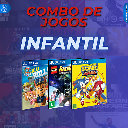 COMBO INFANTIL - PS4 - PSN MÍDIA DIGITAL