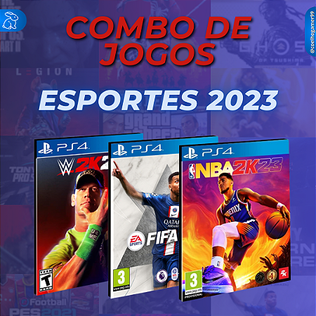 COMBO ESPORTE 2023 - PS4 - PSN MÍDIA DIGITAL