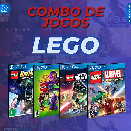 COMBO LEGO  - PS4 - PSN MÍDIA DIGITAL