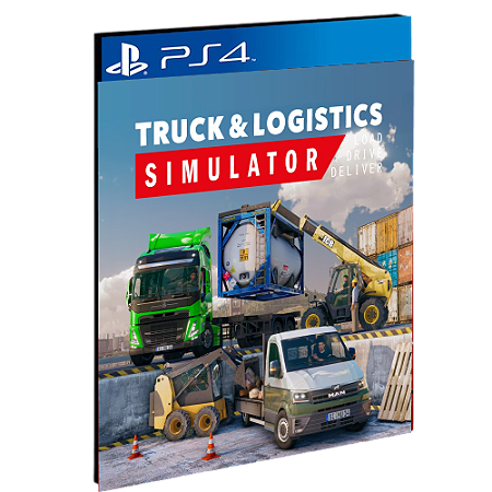 Truck and Logistics Simulator - PS4 - PSN MÍDIA DIGITAL