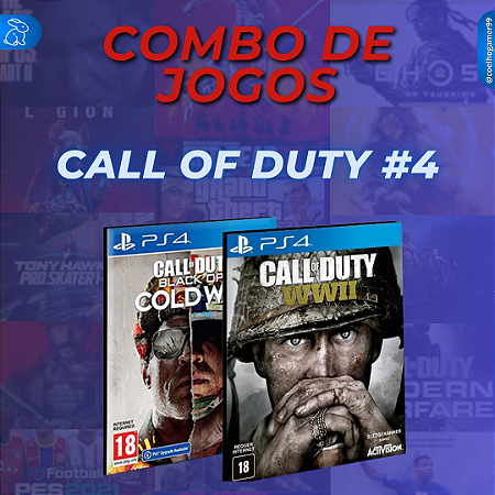 4# COMBO  CALL OF DUTY - PS4 - PSN MÍDIA DIGITAL