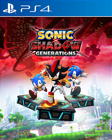 SONIC X SHADOW GENERATIONS - PS4 - PSN MÍDIA DIGITAL