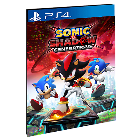 SONIC X SHADOW GENERATIONS - PS4 - PSN MÍDIA DIGITAL