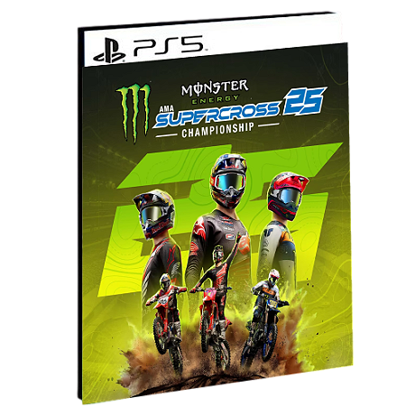 Monster Energy Supercross 25 - The Official Video Game - PS5 - PSN MÍDIA DIGITAL