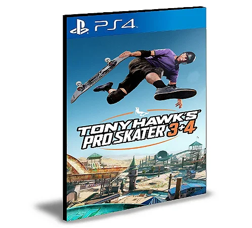 Tony Hawk's Pro Skater 3 + 4 - Edição Cross-Gen Ps4 Mídia Digital