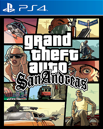 Grand Theft Auto: San Andreas - PS4 - PSN MÍDIA DIGITAL