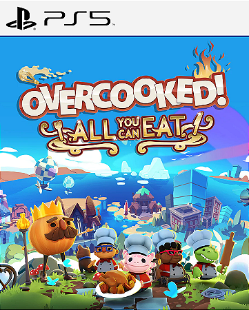 Overcooked! All You Can Eat - PS5 - PSN MÍDIA DIGITAL