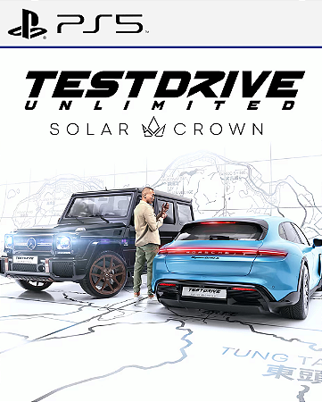 Test Drive Unlimited Solar Crown PS5 Mídia Digital