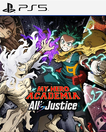 MY HERO ACADEMIA All’s Justice PS5 Mídia Digital