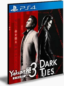 Yakuza Kiwami 3 & Dark Ties Ps4 Mídia Digital