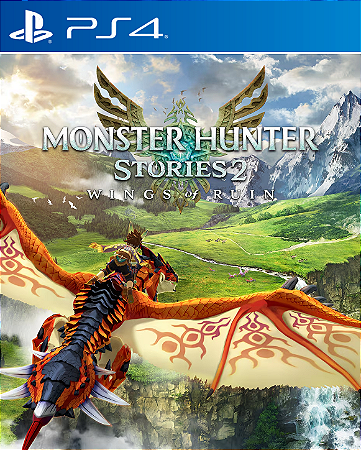 Monster Hunter Stories 2 Wings of Ruin PS4 e PS5 Mídia Digital