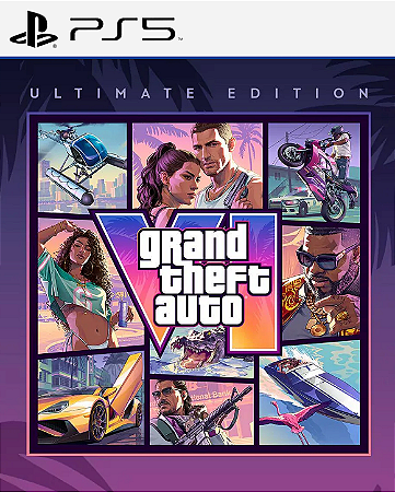 Grand Theft Auto VI: Ultimate Edition - GTA 6: Ultimate Edition - PS5 - MÍDIA DIGITAL