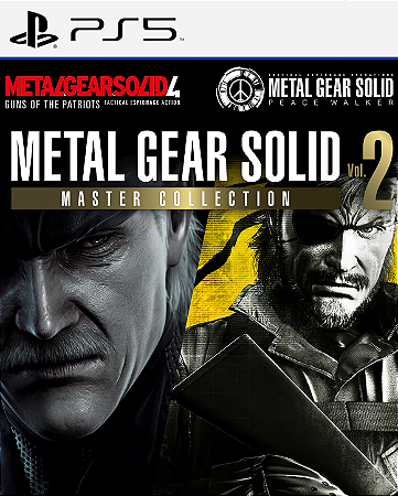 METAL GEAR SOLID: MASTER COLLECTION Vol.2 - PS5 - MÍDIA DIGITAL