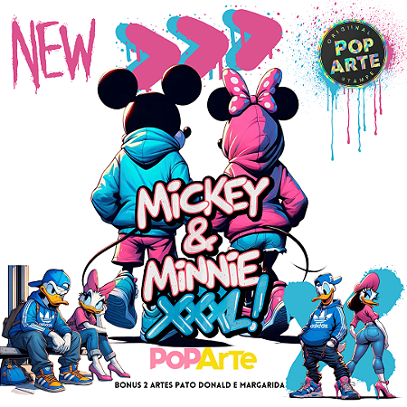MICKEY & MINNIE XXXL