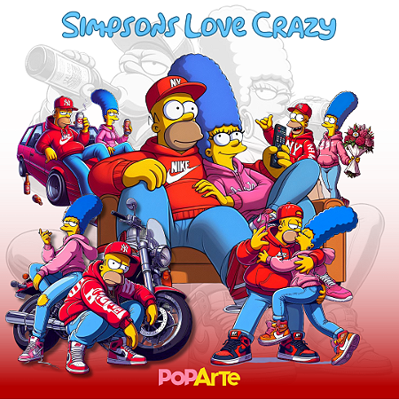 SIMPSONS LOVE CRAZY - PACOTE DIGITAL