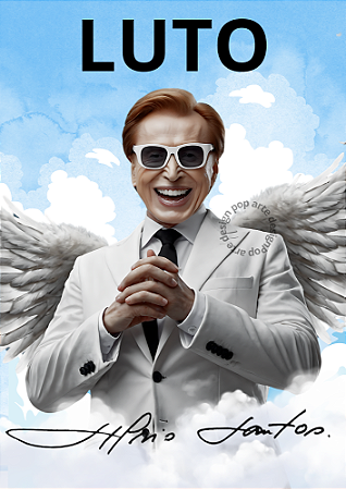SILVIO SANTOS- arte única