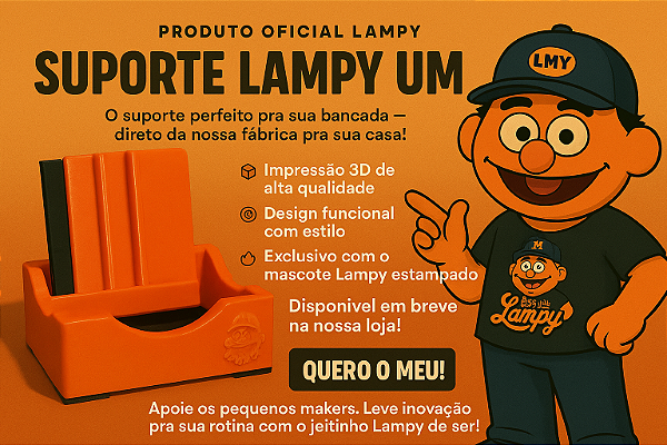 SUPORTE LAMPY (produto exclusivo)