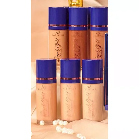 Base Líquida Royal Gold Glow Natura Jasmyne
