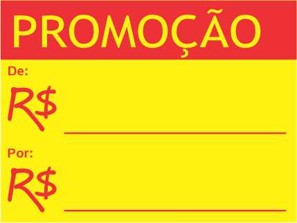 Cartaz Promoção D/Por 15x20