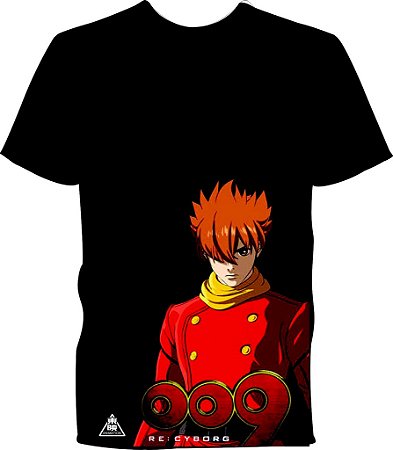 Camisa Masculina T-Shirt Cyborg 009