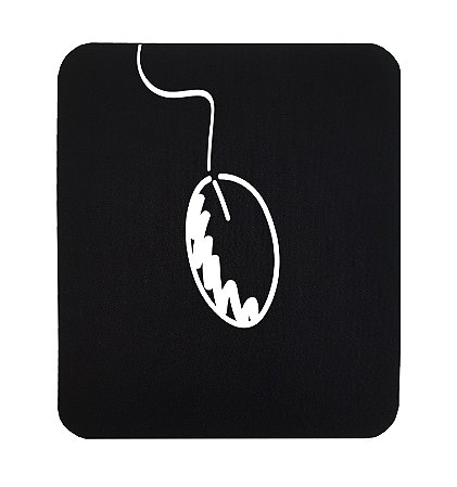 Mouse Pad com Base Emborrachada