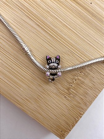 BERLOQUE CACHORRO AGARRADO NA PULSEIRA
