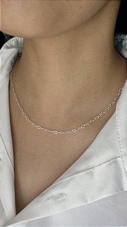 Corrente corações entrelaçados