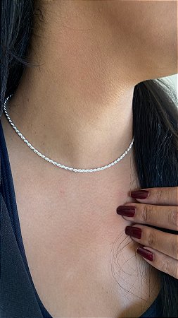 colar cordão baiano 40cm
