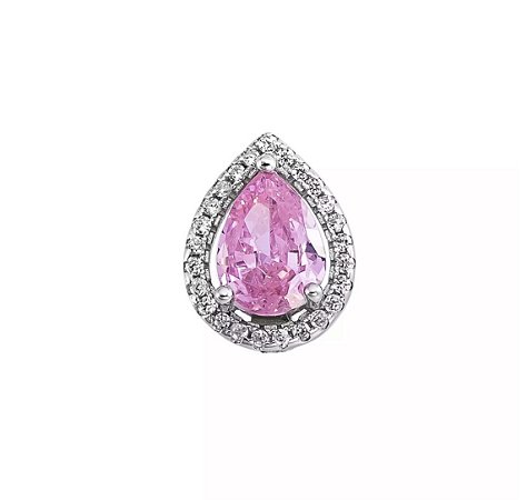 Charm Gota rosa