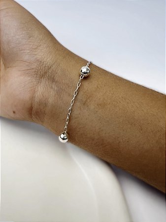 Pulseira bolinha média