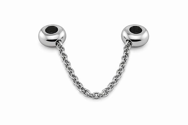 Trava c/ corrente Aço inoxidavel