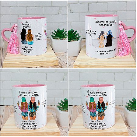 Caneca 'Melhores Amigas' - Celebre a Amizade com Estilo e Emoção!