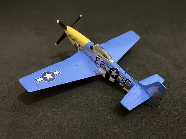 1:72 Easy Model Avião P-51DMustang IV 375FS,361FG (WWII)