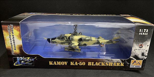 1:72 Easy Model Helicóptero Kamov KA-50 Blackshark Russian Air Force