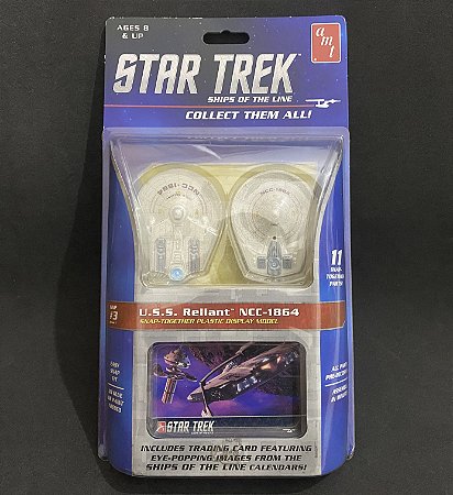 1:2500 AMT Miniatura Espaçonave U.S.S Reliant NCC-1864 Star Trek (Snap)