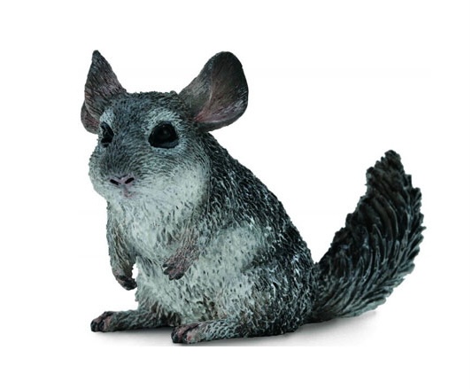 Figura Collecta - Chinchila - 5cm De Comprimento