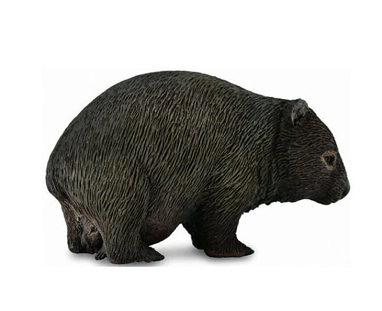 Figura Collecta - Wombat com bebê - 6cm De Comprimento