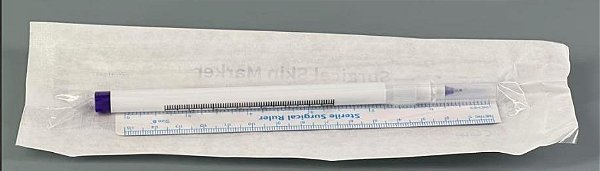 Caneta estéril para marcação de pele. Ponta padrao (0,5mm)