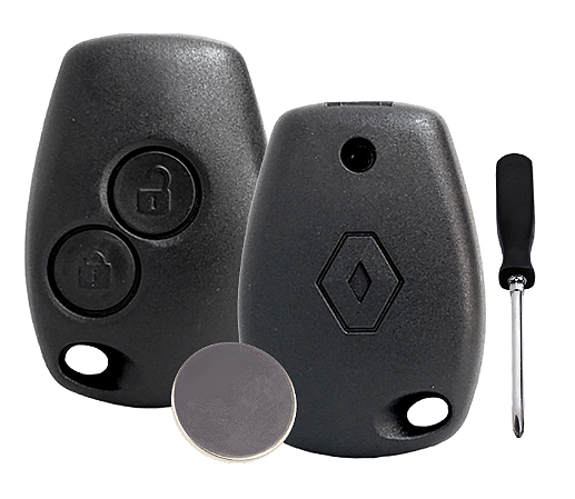 Capa Carcaça Chave Renault Logan Sandero Duster Clio Nova