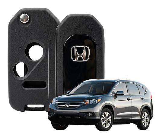 Carcaça Capa Chave Carcaça Canivete Honda New Civic Fit Crv Accord