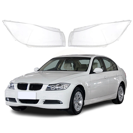 Lente Farol BMW E90 BMW E90 318i 320i 325i 328i 330i 335i ano 2005 2006 2007 2008 2009 2010 2011 2012