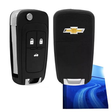 Capa Chave Canivete Onix Cruze Montana Spin Prisma Tracker 2 3 4 5 Botões