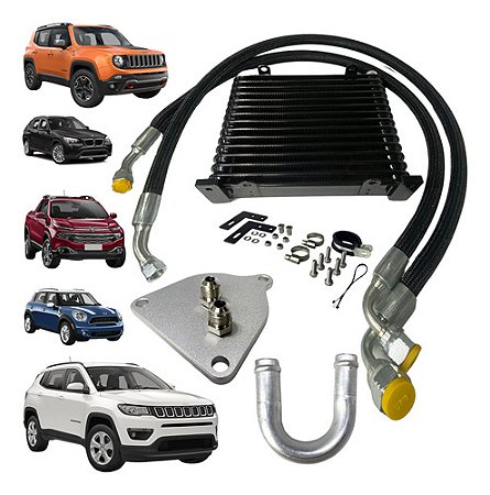 Radiador Resfriador Trocador De Calor Cambio Jeep Renegade Compass