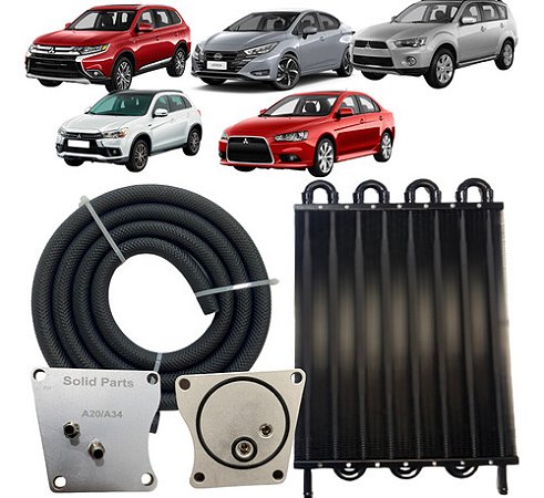Kit Trocador De Calor Câmbio Outlander Asx Fluence Lancer