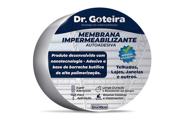 Membrana Impermeabilizante Autoadesiva