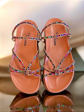 Papete strass colorido