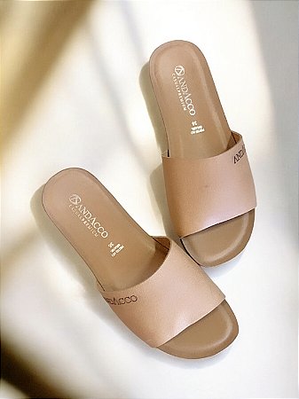 Tamanco couro legítimo andacco