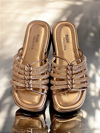 Papete bronze 7 tiras